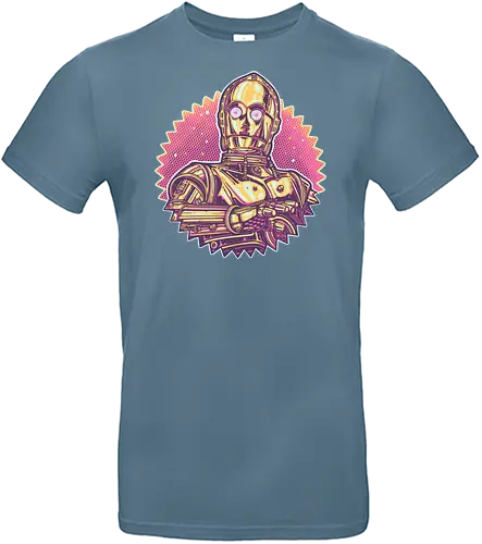 Keep it Golden - Film, movie, galactic, galaxy, science fiction, sci-fi, space, robots - Standard T-Shirt