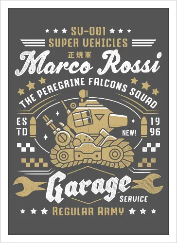 Peregrine Falcons Squad Garage
