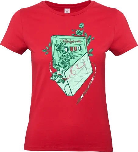 Oldschool 4 Ever - Oldschool, Retro, MC, Kassette, Musik, Fan, Analog - Standard T-Shirt (Women)