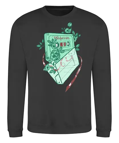 Oldschool 4 Ever - Oldschool, Retro, MC, Kassette, Musik, Fan, Analog - Sweatshirt