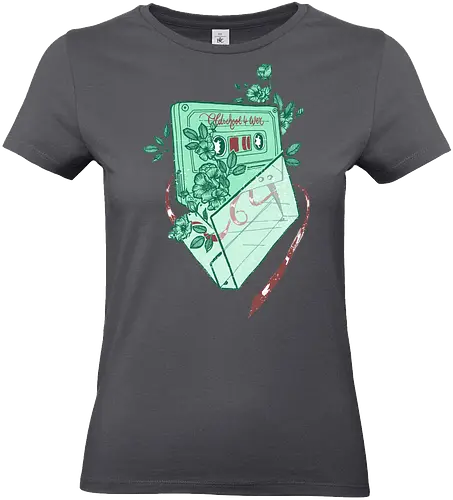 Oldschool 4 Ever - Oldschool, Retro, MC, Kassette, Musik, Fan, Analog - Standard T-Shirt (Women)
