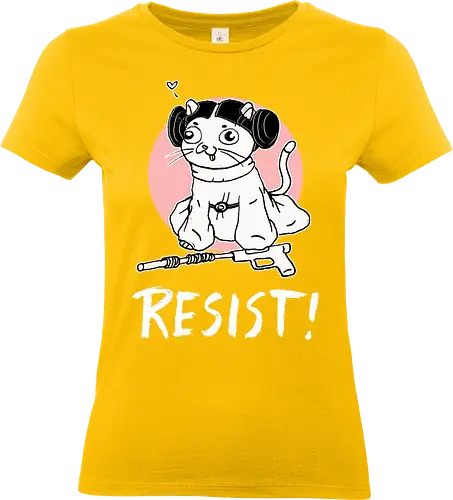 Space Princess - Katze, Cat, Weltraum, Prinzessin, Space Princess, Galaxy, Film, sci-fi, science fiction - Standard T-Shirt (Women)