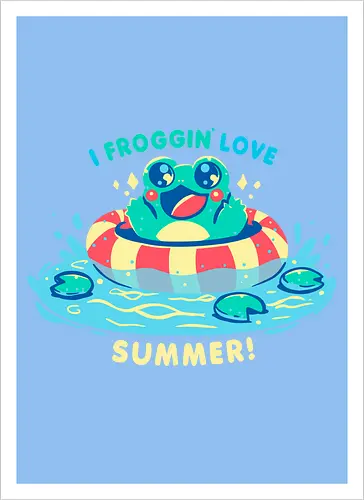 I Froggin Love Summer
