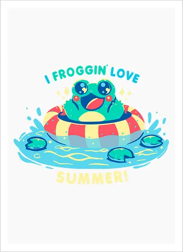 I Froggin Love Summer