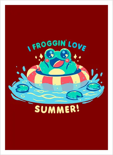 I Froggin Love Summer