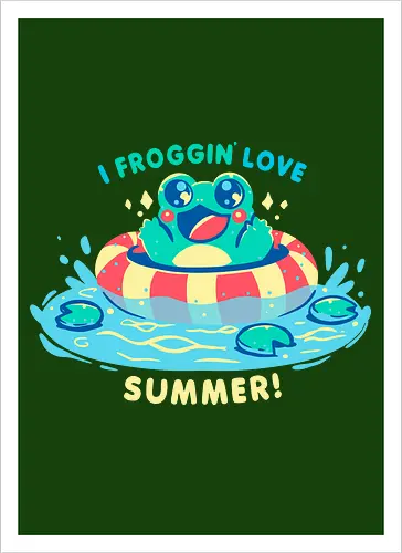 I Froggin Love Summer