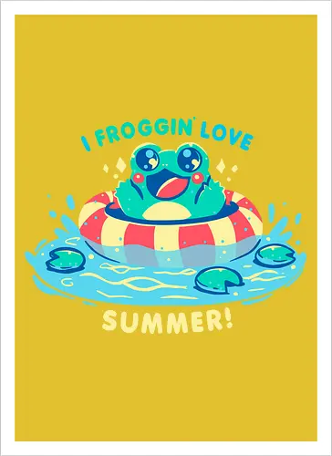I Froggin Love Summer