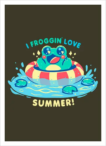 I Froggin Love Summer