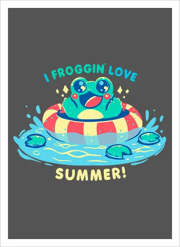I Froggin Love Summer