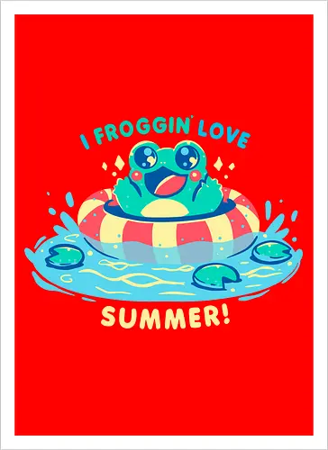 I Froggin Love Summer