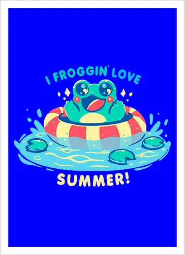 I Froggin Love Summer