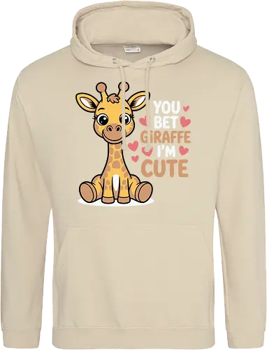 You bet giraffe I'm cute