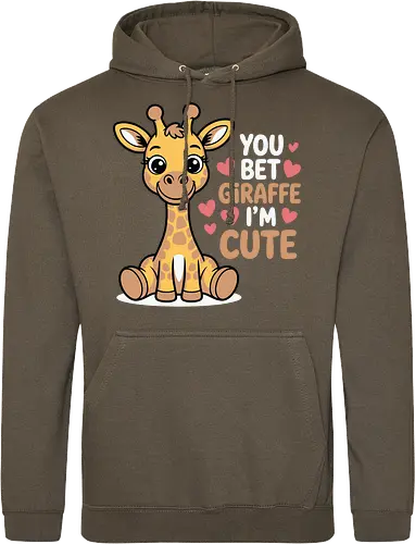 You bet giraffe I'm cute