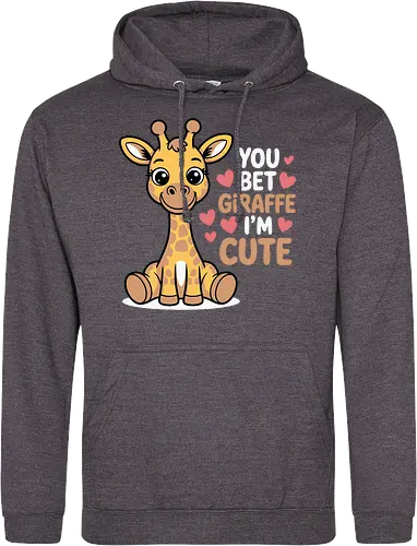 You bet giraffe I'm cute