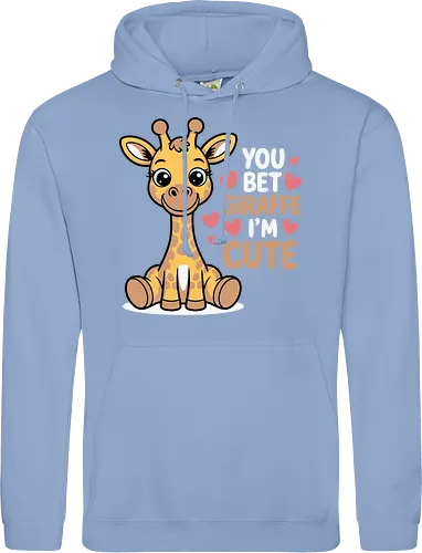 You bet giraffe I'm cute