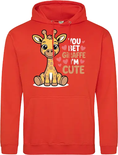 You bet giraffe I'm cute