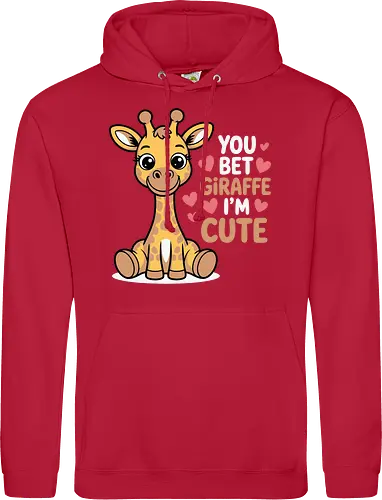 You bet giraffe I'm cute