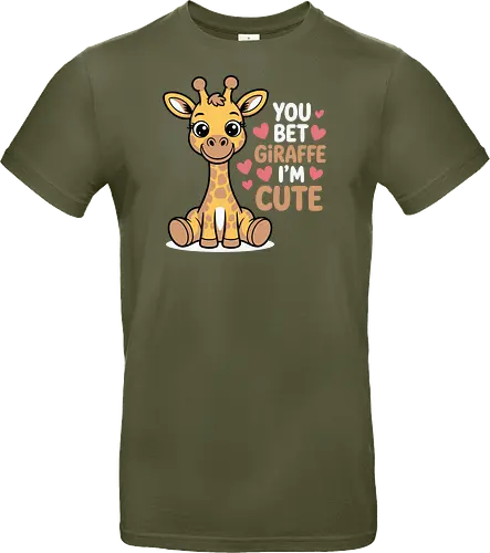 You bet giraffe I'm cute