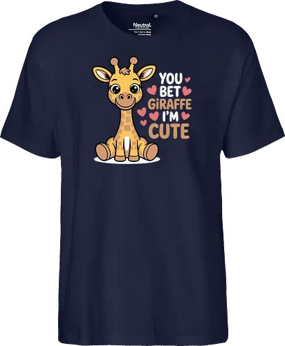 You bet giraffe I'm cute