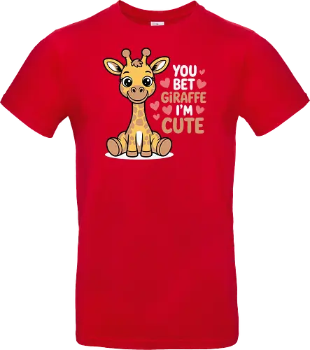 You bet giraffe I'm cute