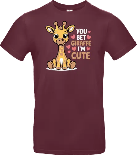 You bet giraffe I'm cute