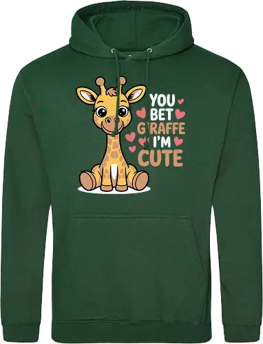 You bet giraffe I'm cute