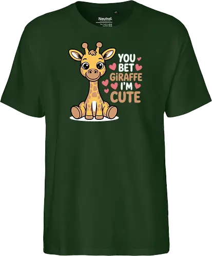 You bet giraffe I'm cute
