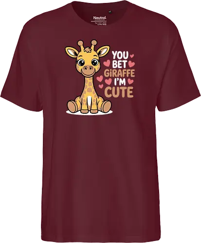 You bet giraffe I'm cute