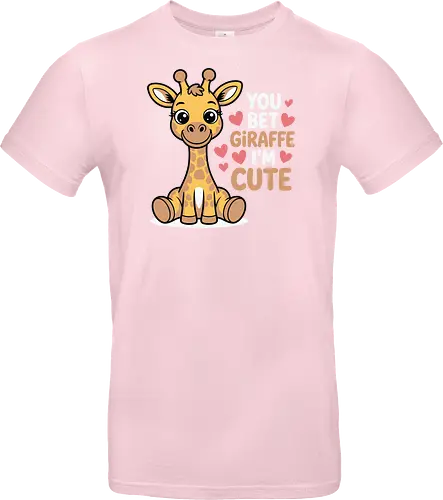 You bet giraffe I'm cute