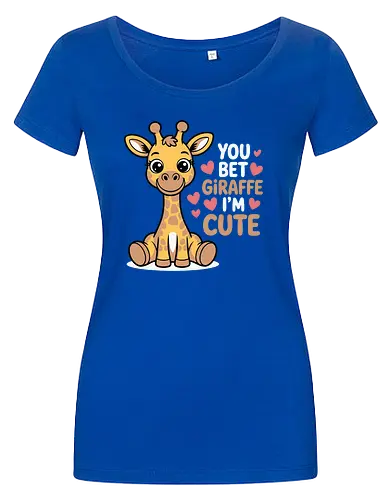 You bet giraffe I'm cute