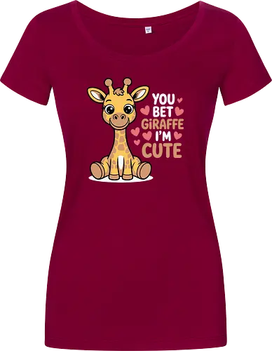 You bet giraffe I'm cute