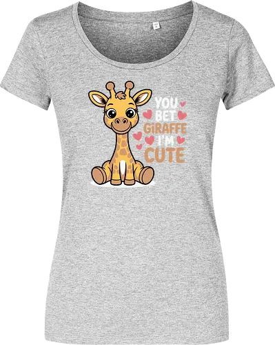 You bet giraffe I'm cute
