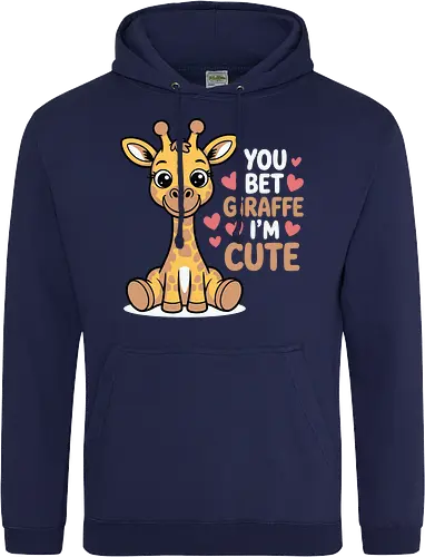You bet giraffe I'm cute