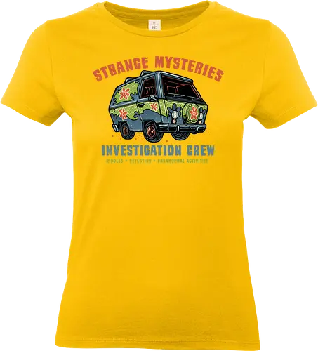 Strange Mysteries - Movie, film, cartoons, mystery, animated, TV series, cars - Standard T-Shirt (Women)