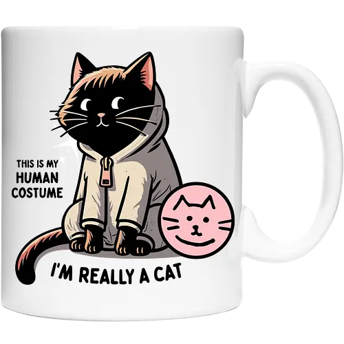 This is my human costume, I’m really a cat