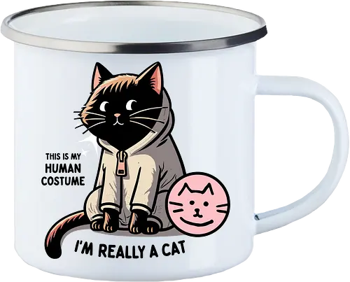 This is my human costume, I’m really a cat