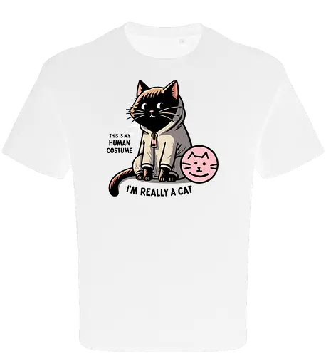 This is my human costume, I’m really a cat