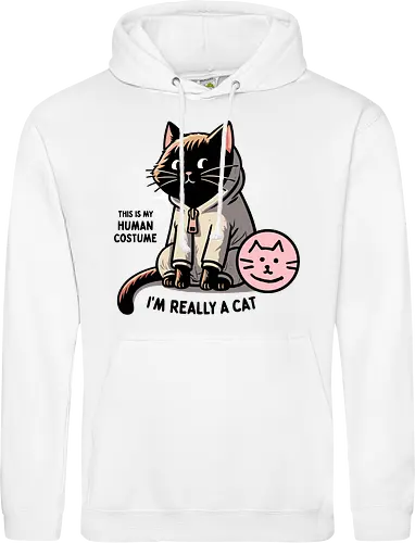 This is my human costume, I’m really a cat