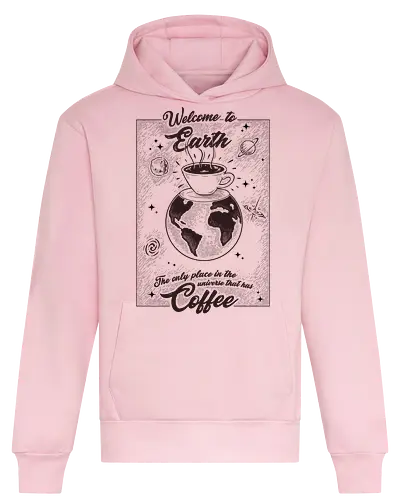We Have Coffee - coffee, drink, earth, planet, universe - Heavyweight Hoodie