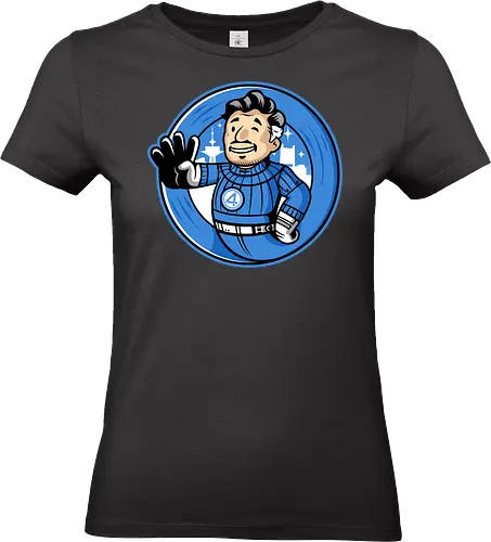 Stretchy Boy - demonigote, design, parody, comic, vault, fantastic, four, pedro, pascal - Standard T-Shirt (Women)