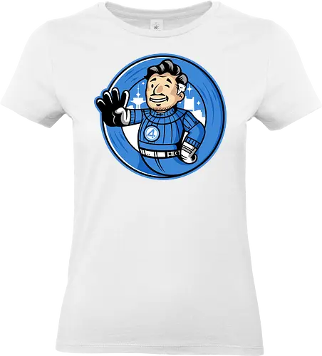 Stretchy Boy - demonigote, design, parody, comic, vault, fantastic, four, pedro, pascal - Standard T-Shirt (Women)