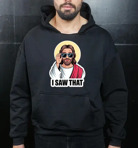 I Saw That" Cool Jesus with Sunglasses