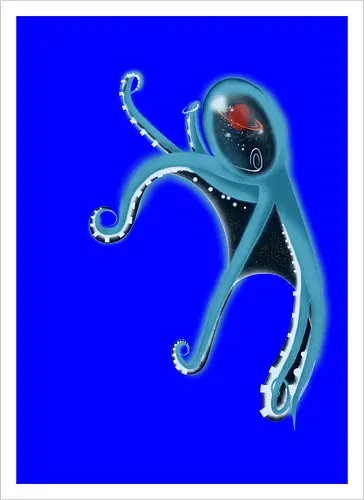 Magischer Weltraumkrake