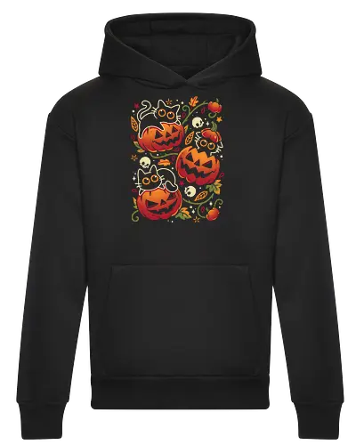 Black Cats Pumpkin Party