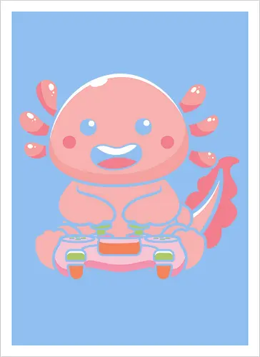 Axolotl and video game
