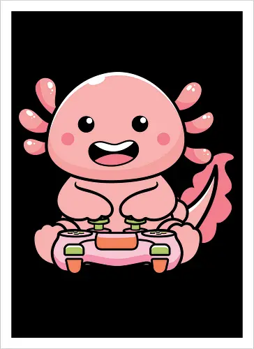 Axolotl and video game