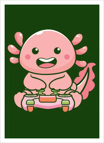 Axolotl and video game