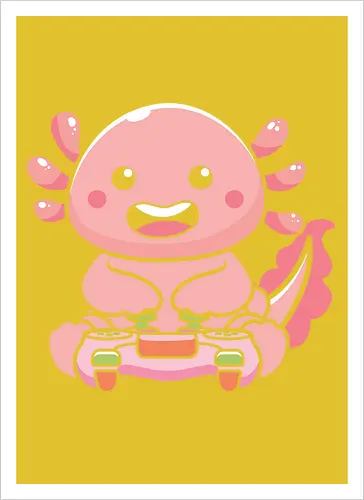 Axolotl and video game