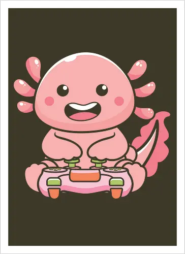 Axolotl and video game