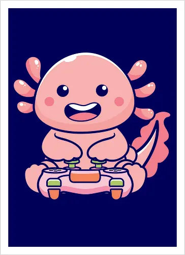 Axolotl and video game